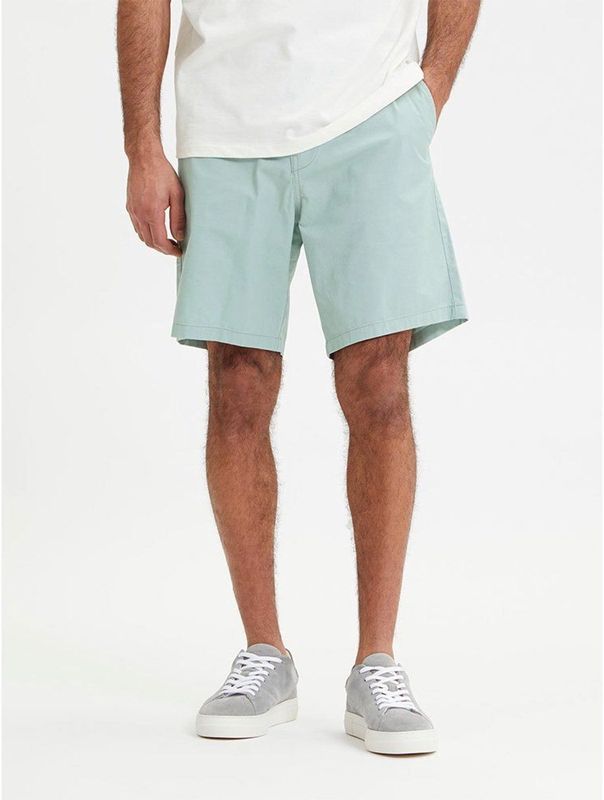 Selected Comfort Flex - Korte Broek - Groen - Chino