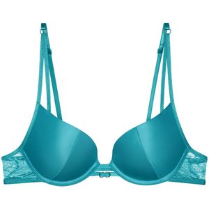 Triumph - Crazy Stupid Love - Push-up-BH - Met Gecombineerde Italiaanse en Gepunktete Spitze