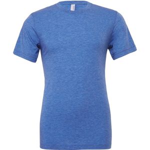 Bella+Canvas Unisex Triblend Crew Neck T-Shirt CV3413 - True Royal Triblend (Heather) - L