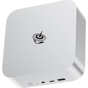 Beelink SEI14 Mini-pc,Met Intel Core Ultra 5 185H (14 kernen/18 threads), 32 GB DDR5, 1 TB NVMe M.2 SSD, drievoudige 4K-weergaveuitvoer, 2,5G LAN, WiFi 6, Bluetooth 5.2, Thunderbolt 4 en Windows 11. Mini-desktopcomputer