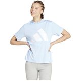 adidas - T-shirt - Zwart - Katoen - Normale Pasvorm - Ronde Hals