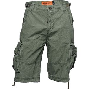 WCC West Coast Choppers Cargo Short Caine Ripstop Olive Green-2XL