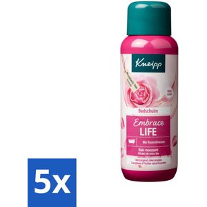 Kneipp - Badschuim - Embrace Life - Anti-Aging verzorging - 400 ml - Bulkverpakking - 5 stuks