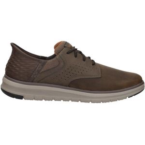 Skechers - Slip-Ins: Orell - Veterschoenen Laag - Donkerbruin