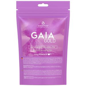 AQUARIUS pro life – GAIAgold – zuiver zeoliet mineraalpoeder – 330 g