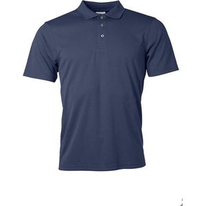 James and Nicholson Heren Actief Polo (Marine)