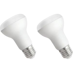 Spectrum - LED Reflectorlamp - Koud Wit - E14 - 6W - 485 Lumen - 2 Stuks