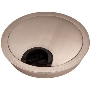 SOTECH - Kabeldoorvoer - Metaal - Roestvrijstaal-look - Buitendiameter 90 mm