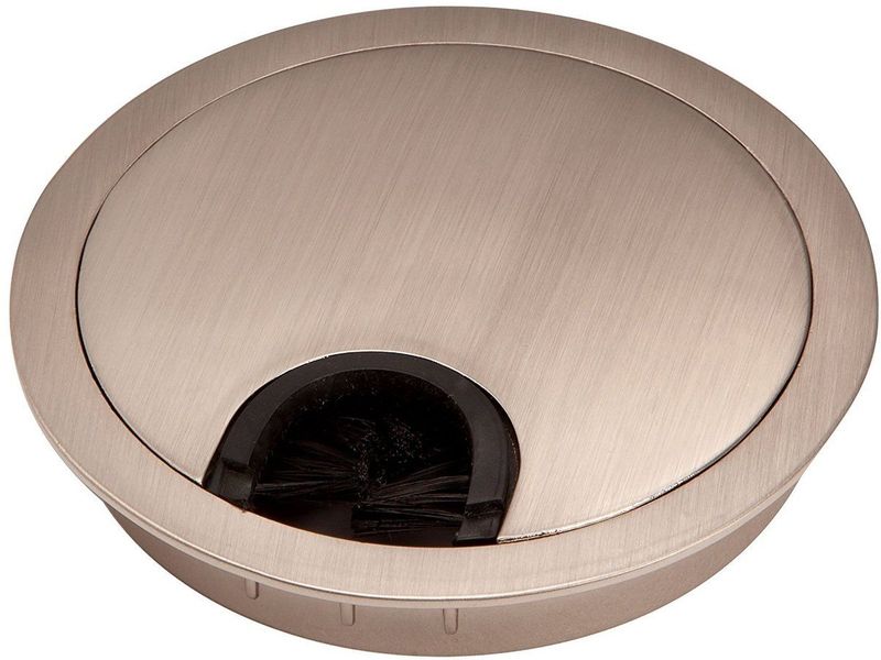 SOTECH - Kabeldoorvoer - Metaal - Roestvrijstaal-look - Buitendiameter 90 mm