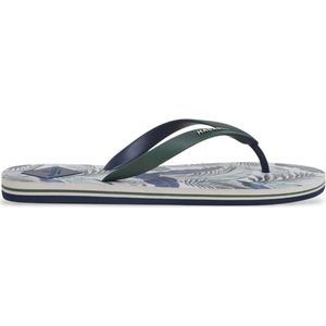 Hackett Londonvoor mannen. HMS21478 Teenslippers Capri Jungle groen (40), Plat, Geen, Strandkleding
