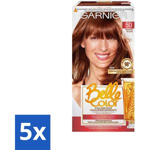 Garnier - Belle Color 50 - Haarkleuring - Mahonie - Permanente Kleur - Bulkverpakking - 5 stuks