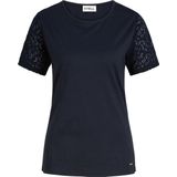Cyell - Harmony Ink - Pyjamashirt - Darkblue - Korte Kanten Mouw