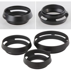 40.5mm Metalen Zonnekap Canon Nikon Sony Fuji camera lens
