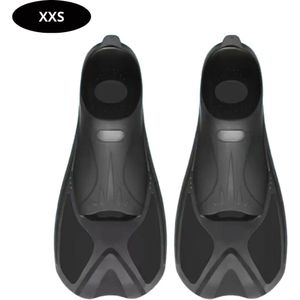 Nivard Zwemvliezen Voor Kinderen & Volwassenen - Flippers - Zwemflippers - Snorkelset - Zwart - Maat XXS