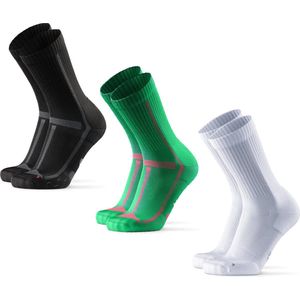 DANISH ENDURANCE - Crew Hardloopsokken - 3 Paar - Ademend - Blijf Blaren Vrij