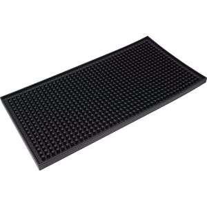 Siliconen tampermat, espresso, tamping mat voor zeefhouder, rubber, koffie, antislip, Barista, afdruipmat, koffiezetapparaat, accessoires (15 x 30 cm)