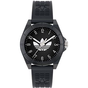 Adidas Originals Project Four AOST24568 Horloge - Kunststof - Zwart - Ø 39 mm