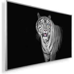 Infrarood Verwarmingspaneel 300W met fotomotief en Smart Thermostaat (5 jaar Garantie) - Tiger zwart wit 72