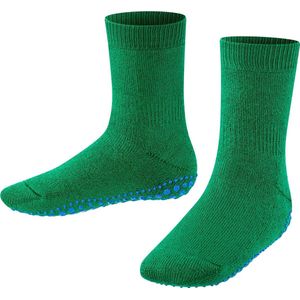 FALKE Catspads antislip noppen katoen merinowol huissokken kinderen groen - Matt 27-30