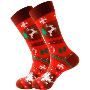 Kerstsokken - Sokken - Maat 40-46 - Kerstsok voor Dames, Heren en Kinderen - Kerstkleding - Kerst - Katoen - sok - kerstsok - cadeau - kerstboom - sokken kerst - sinterklaas cadeau - kerst cadeau - leuke sokken - Unisex