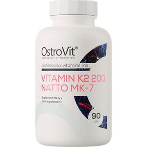 OstroVit - Vitaminen - Vitamin K2 Natto MK7 - 200 Tablets - OstroVit - Supplementen Vitamine K2 - Uit Natto MK7