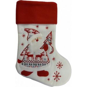 Peha Kerstsok met Kerstman 45 cm - fleece