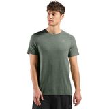 Odlo Crew Essential Seamless T-shirt Met Korte Mouwen Groen L Man