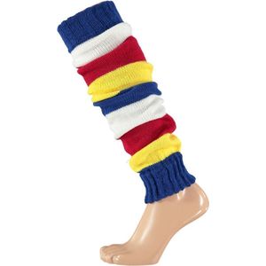 Beenwarmer Blauw wit rood