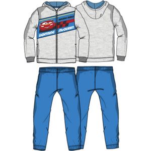 Disney Cars Set / Joggingpak / Huispak / Vrijetijdspak - Grijs/Blauw - Maat 110 (tot 5 jaar)