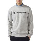 Champion - Big Printed Logo Crewneck - Sweatshirt - Grijs
