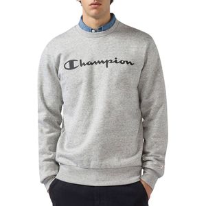 Champion - Big Printed Logo Crewneck - Sweatshirt - Grijs