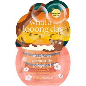Badschuim What a Looong day - Treaclemoon | 1x80 g - Jojoba-olie, Hibiskus & Sandelhout | Verzorgingsproducten - Badzout - Limited Edition 2025