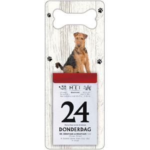 Scheurkalender 2024 Hond: Airedale TerrieÃ©r