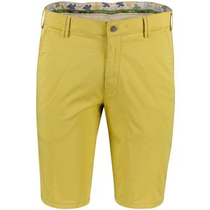 Meyer - B-Palma - Korte Broek - Geel - Regular Fit - Effen