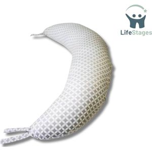 LifeStages - Zijslaapkussen Volwassenen - Lichaamskussen ZIjslapen - Body Roll - Praktisch - Comfortabel