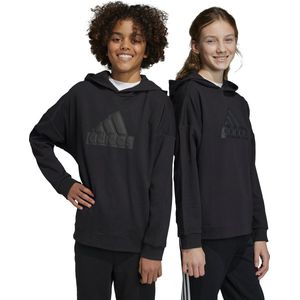 adidas Sportswear Future Icons Logo Sweatshirt met Capuchon - Kinderen - Zwart- 152