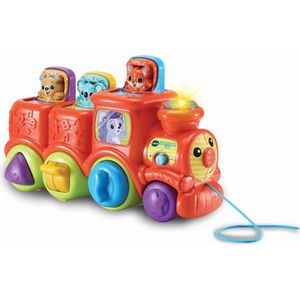 VTech Baby Dierenvriendjes Speelgoed Trein - Interactief & Educatief Babyspeelgoed - Activity-Center - Cadeau - Speelgoed 6 Maanden tot 3 Jaar
