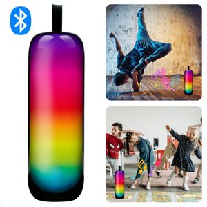 Cheqo® Bluetooth Speaker RGB - Draagbare Bluetooth Speaker - Krachtige 10W Party Speaker - Draadloze Verlichting - Ideaal voor Feestjes