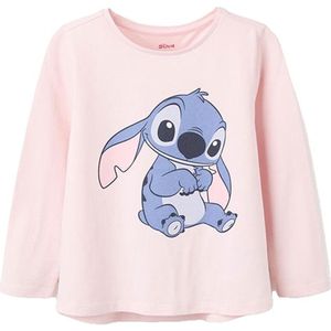 Zippy 3107503101 T-shirt Met Lange Mouwen Roze 6-7 Years Meisjes
