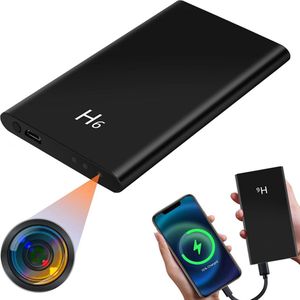Verborgen Camera - Spy Camera - Spionage - Zwart - Powerbank