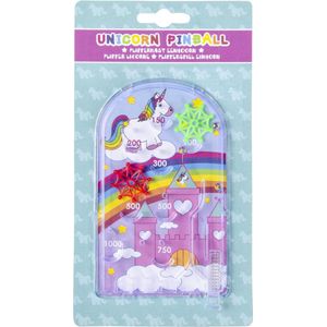 Pinball Mini Game Eenhoorn - Speelgoed voor Kinderen - Behendigheidsspel - Ruimtelijk Inzicht - Unicorn - 19 CM - Regenboog