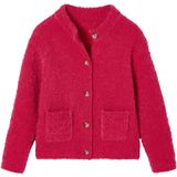 Vestje - Fuchsia - Bouclé - Voor Meisjes
