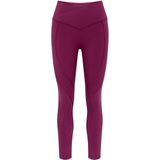 Sportbroeken - Dark Wine - Ademend - Hoog Taillehoogte - Brede Band