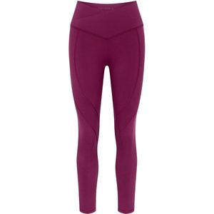 Sportbroeken - Dark Wine - Ademend - Hoog Taillehoogte - Brede Band