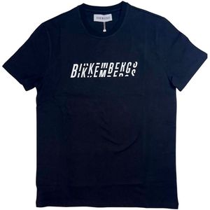 Bikkembergs Bmt1215 T-shirt Met Korte Mouwen Blauw L Man