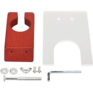 Carpet Trimmer Shaving Guide Carpet Tufting Carver Holder Base with Screw Gasket for Carpet Trimmer