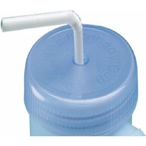 Vitility Kennedy blauwe deksel voor drinkbeker - 6 stuks