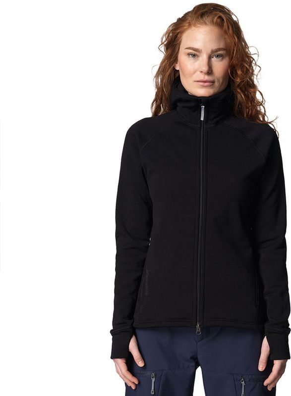 Houdini - Power Hoodie - Fleece - Zwart