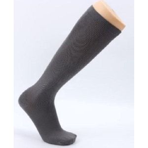 *** 2 paar Steunkousen L/XL - Compressiesokken -Grijs - Steunkous - Kous Ondersteuning - van Heble® ***