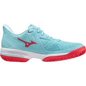 Mizuno Wave Exceed Tour Cc Wos Light Blue Women's Red